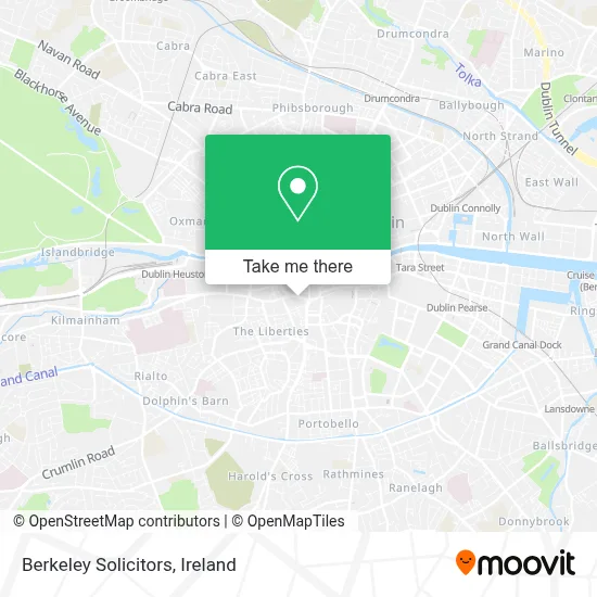 Berkeley Solicitors map