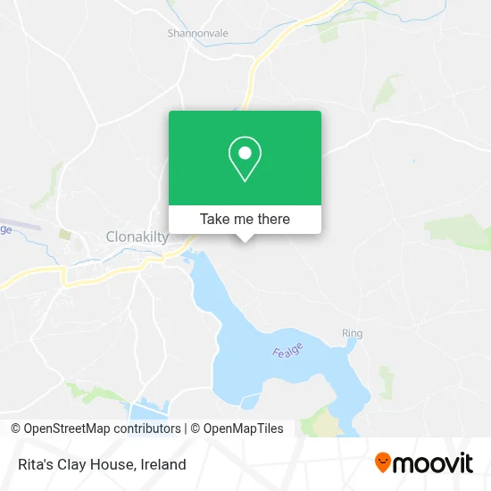 Rita's Clay House map