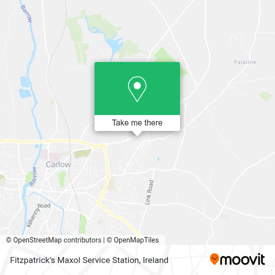 Fitzpatrick's Maxol Service Station map