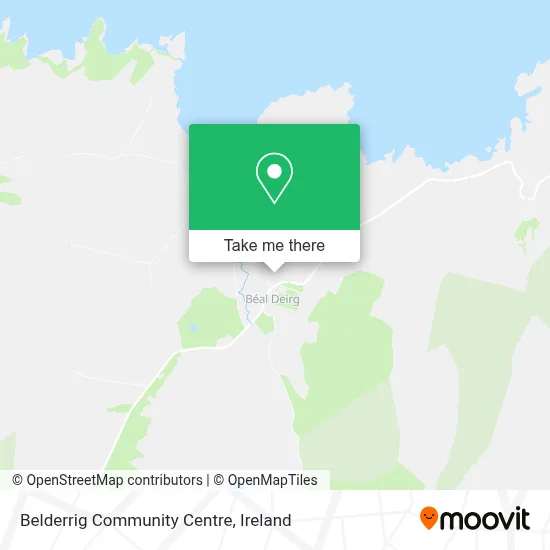 Belderrig Community Centre map