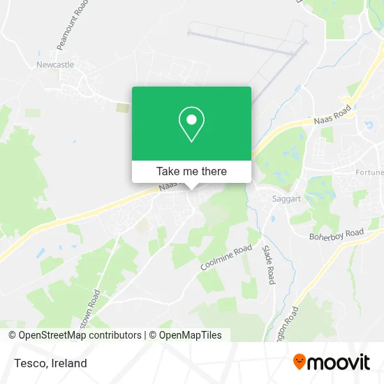 Tesco map