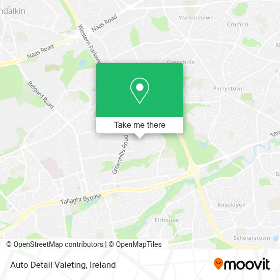 Auto Detail Valeting map