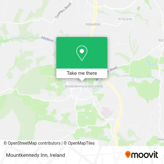 Mountkennedy Inn map
