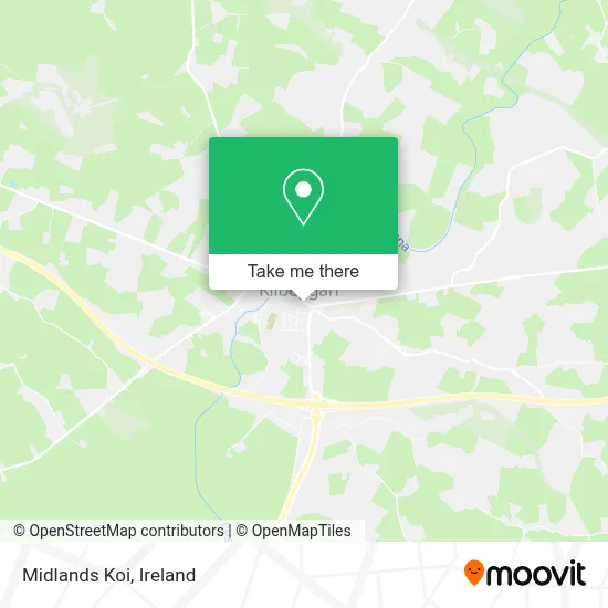 Midlands Koi map