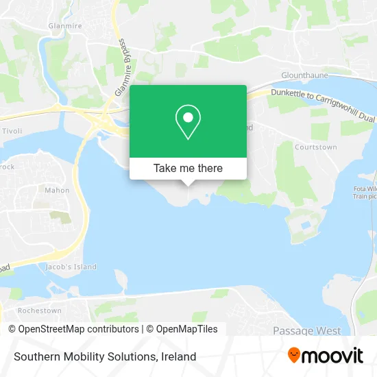 Southern Mobility Solutions map