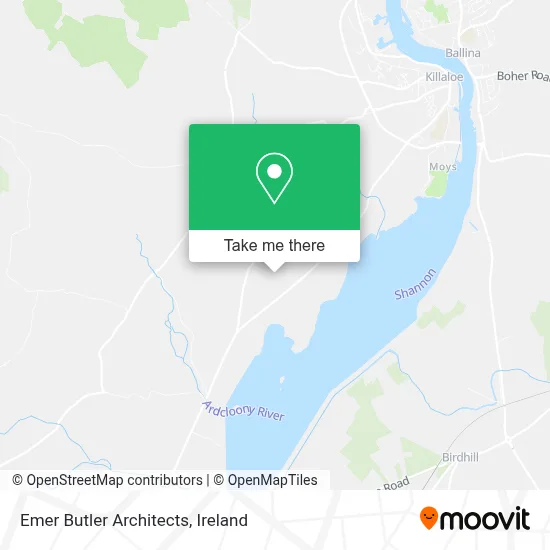Emer Butler Architects map