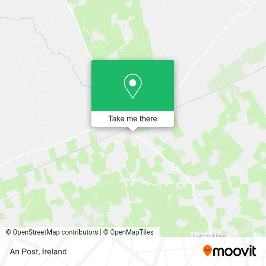An Post map