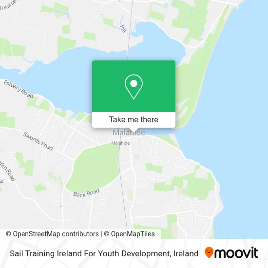Sail Training Ireland For Youth Development map