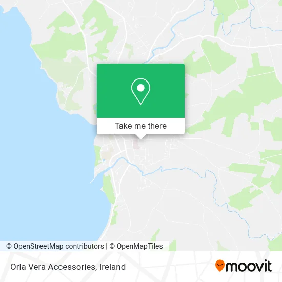 Orla Vera Accessories map
