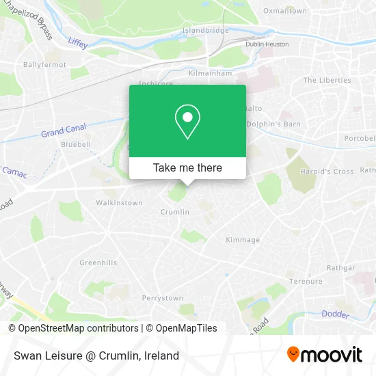 Swan Leisure @ Crumlin map