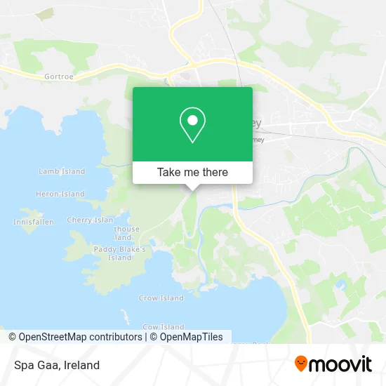 Spa Gaa map