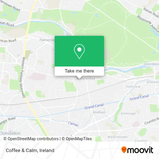 Coffee & Calm map