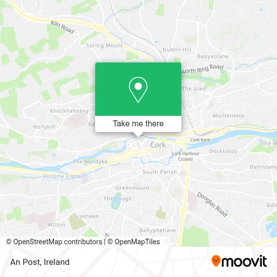 An Post map