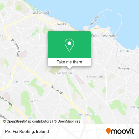 Pro Fix Roofing map