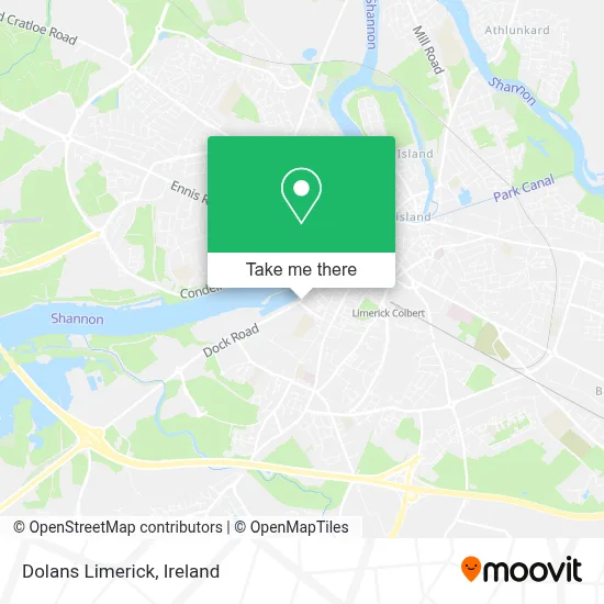 Dolans Limerick map