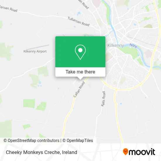 Cheeky Monkeys Creche map