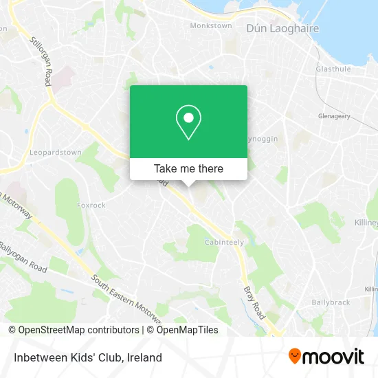 Inbetween Kids' Club map
