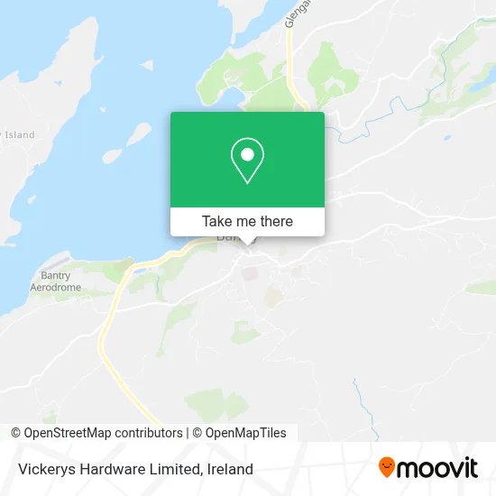 Vickerys Hardware Limited map