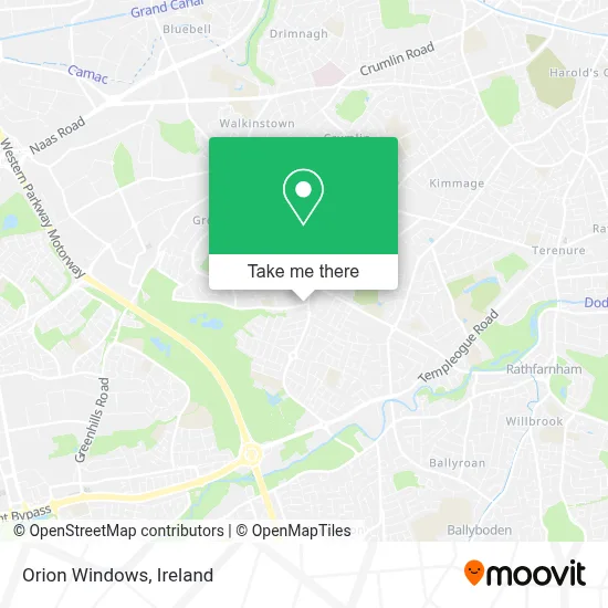 Orion Windows map