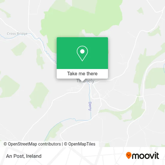 An Post map