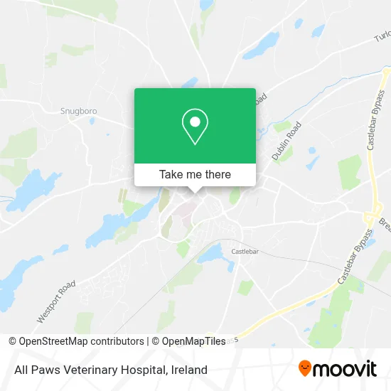 All Paws Veterinary Hospital map