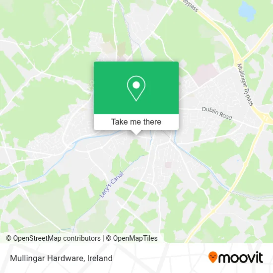 Mullingar Hardware map
