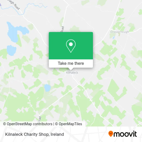 Kilnaleck Charity Shop map