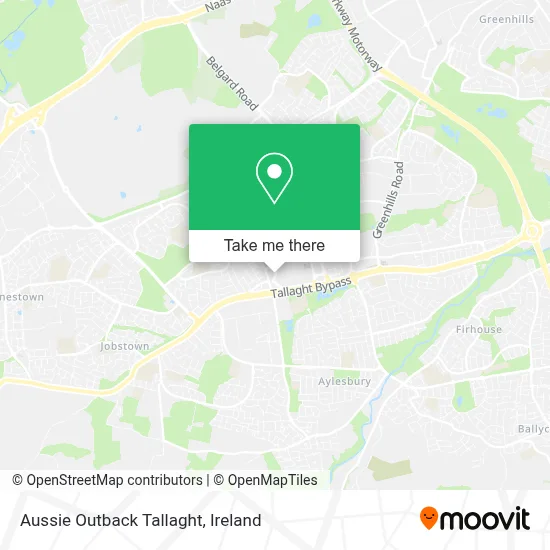 Aussie Outback Tallaght map