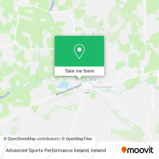 Advanced Sports Performance Ireland map