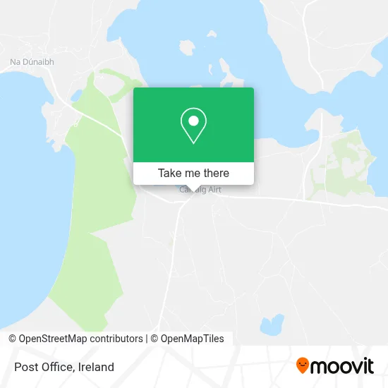 Post Office map