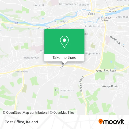Post Office map