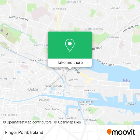 Finger Point map
