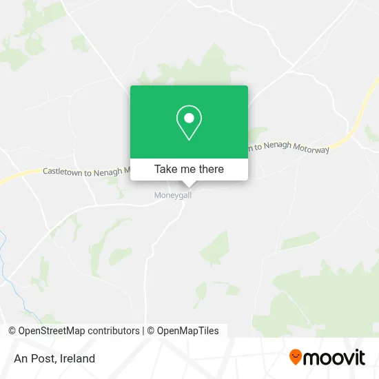 An Post map