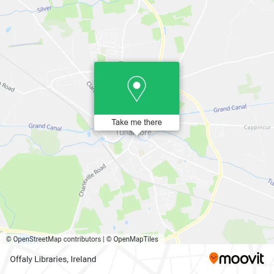 Offaly Libraries map
