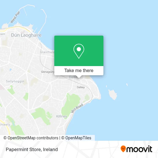 Papermint Store map
