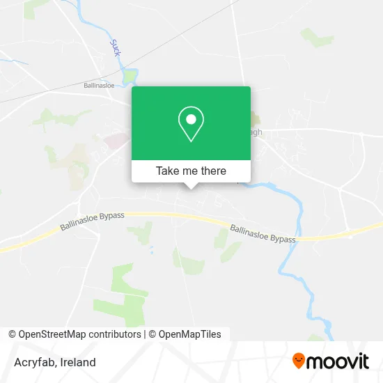 Acryfab map