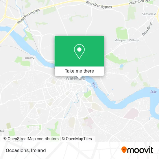Occasions map