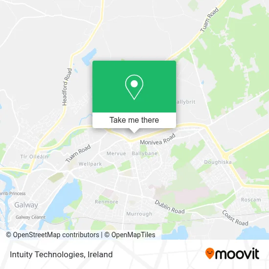 Intuity Technologies map