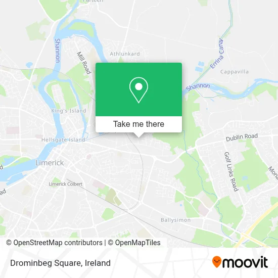 Drominbeg Square map