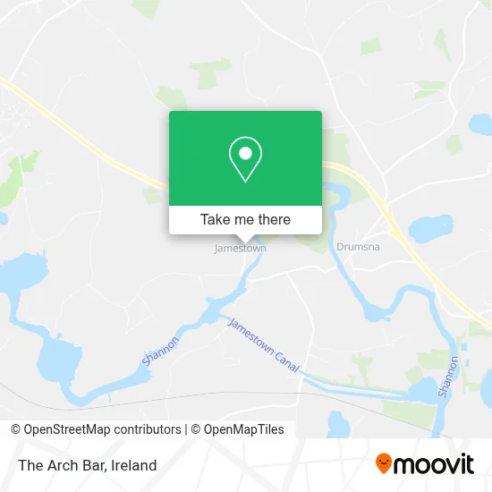 The Arch Bar map