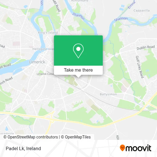 Padel Lk map