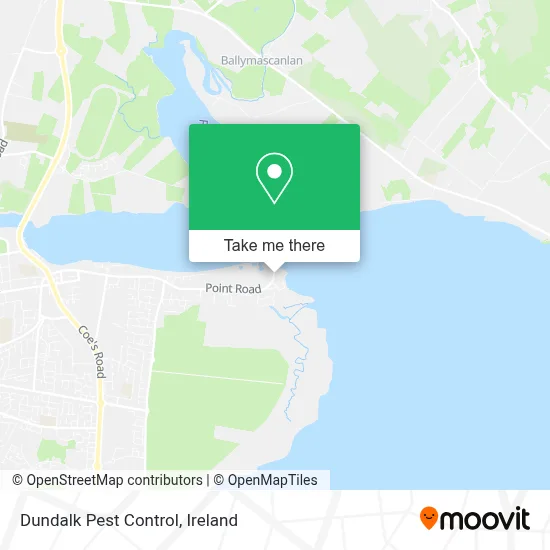 Dundalk Pest Control map