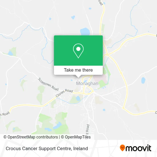 Crocus Cancer Support Centre map