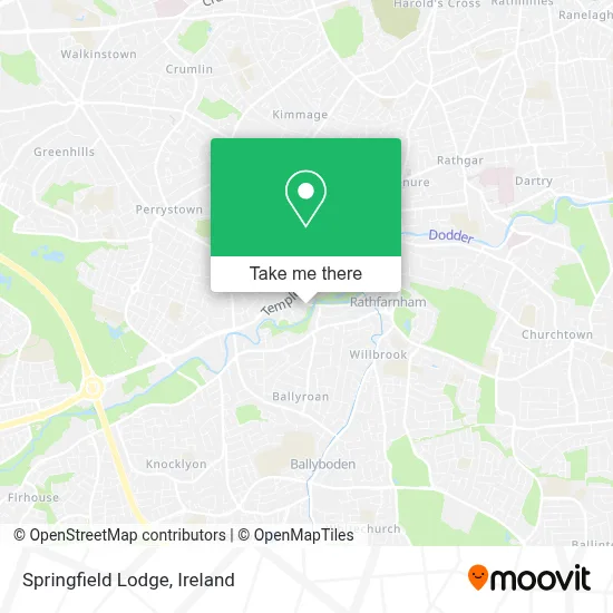 Springfield Lodge map
