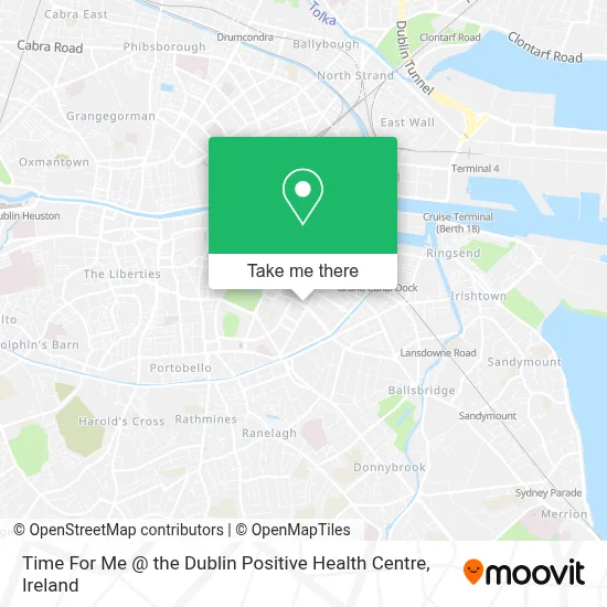 Time For Me @ the Dublin Positive Health Centre map