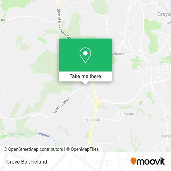 Grove Bar map