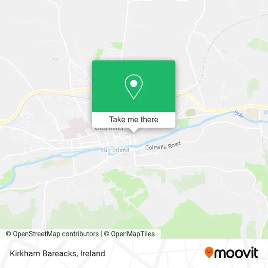 Kirkham Bareacks map