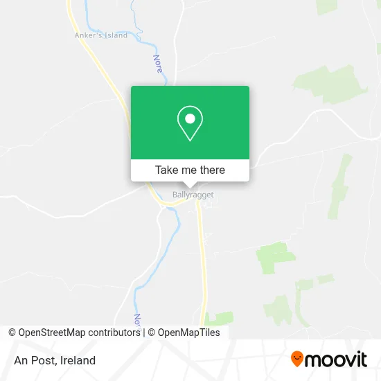 An Post map