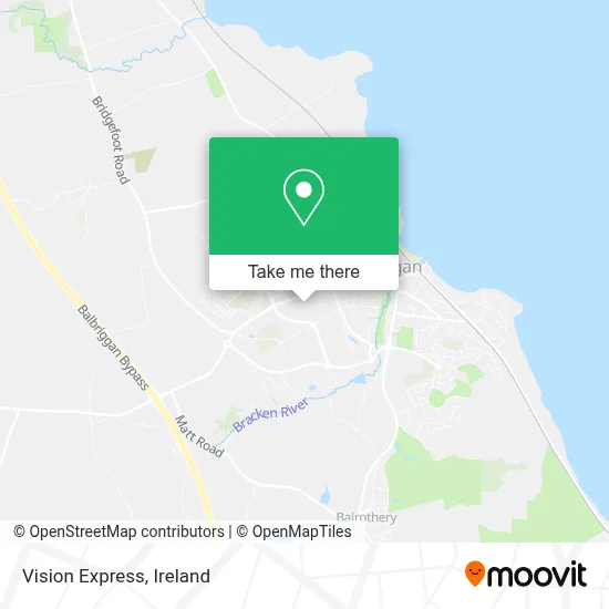 Vision Express map