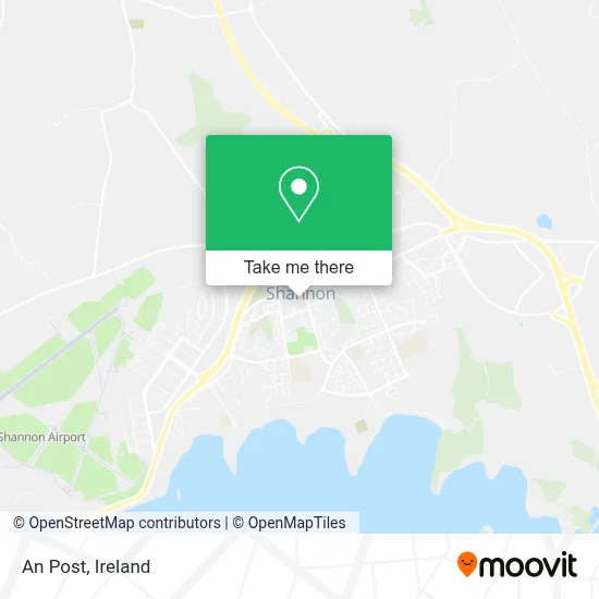 An Post map